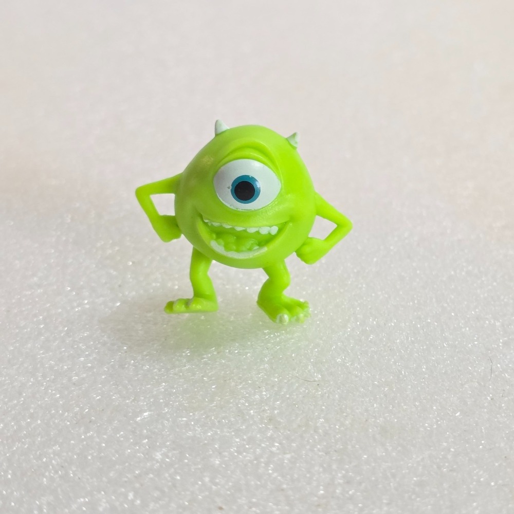 Disney Monsters Inc Mike Wazowski Figure Toy Cake Topper 1"